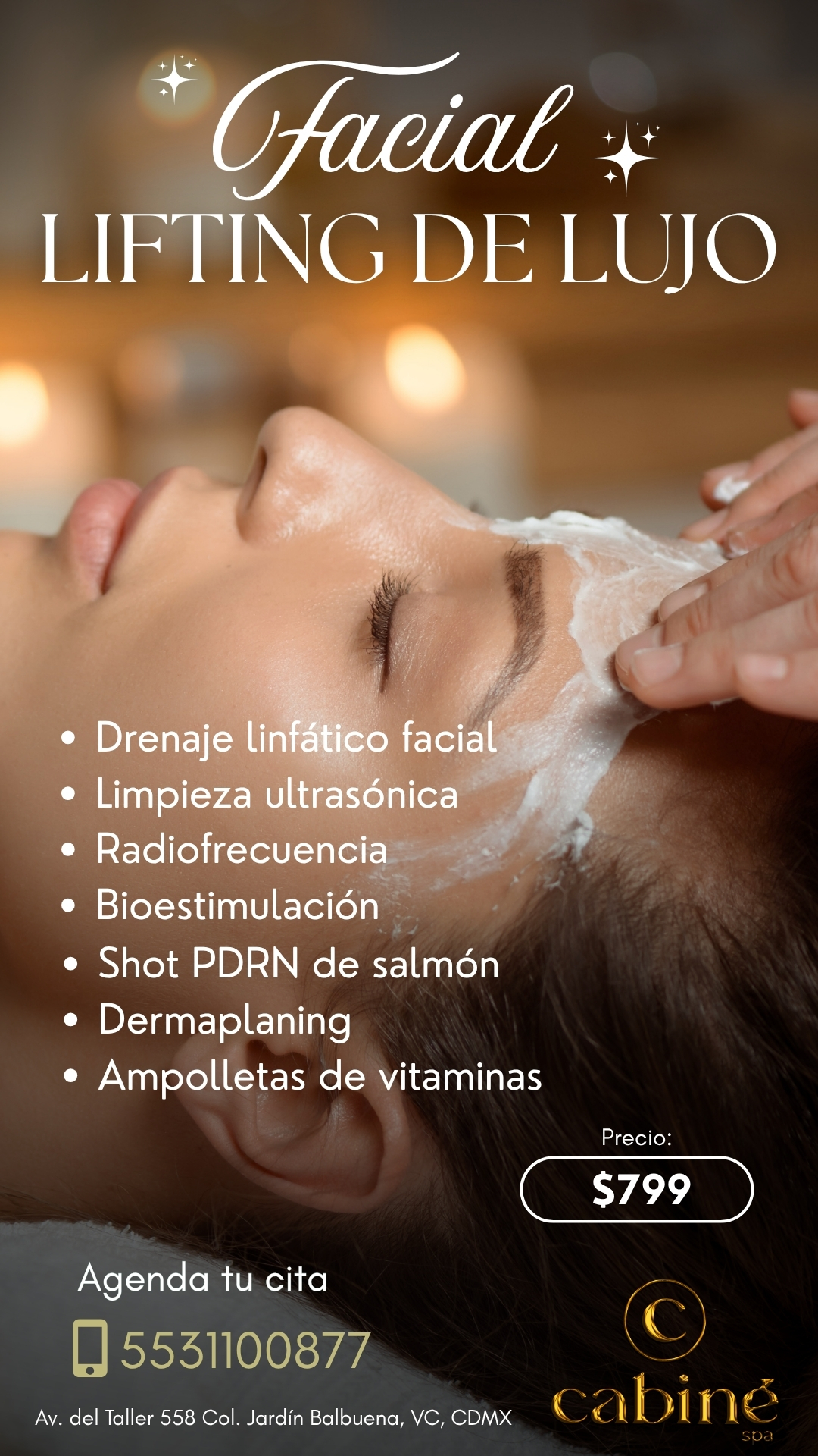 FACIAL LIFTING DE LUJO